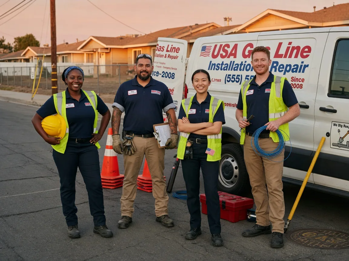 Gas Line Installation company in Shady Point, OK